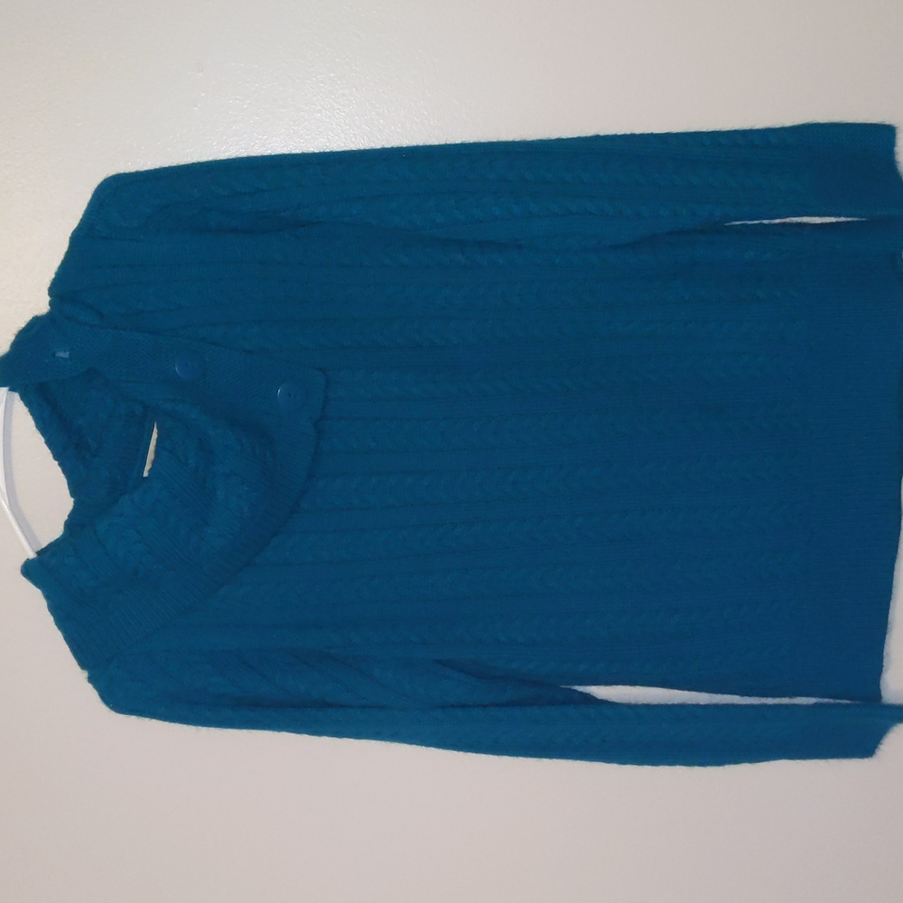 St John's Bay cable knit sweater large